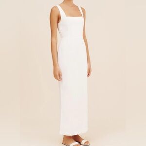 Posse The label Skyla Column Dress – Ivory